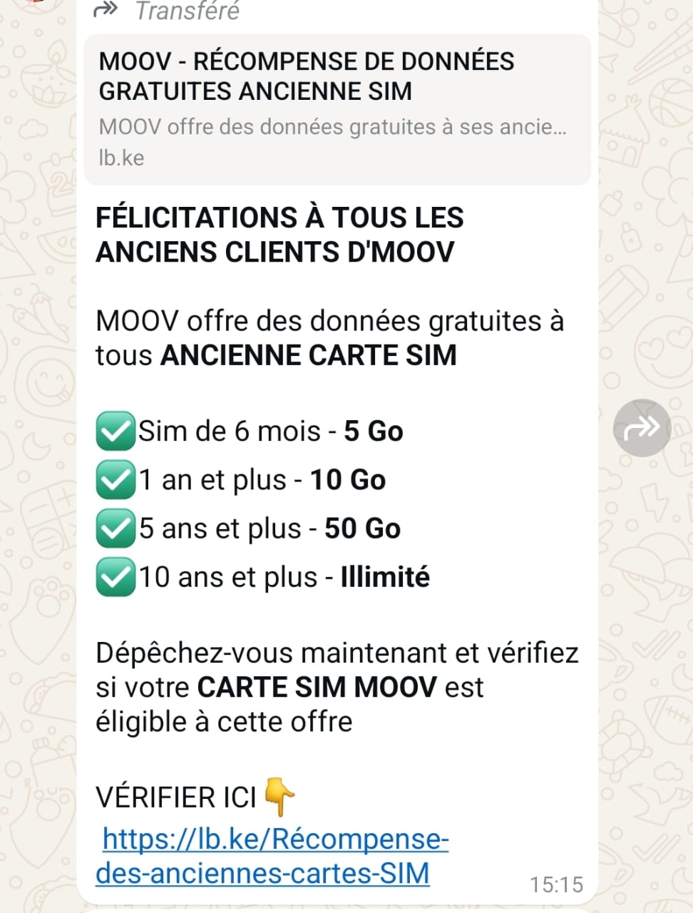 Moov Mauritel ne récompense pas les anciens SIM