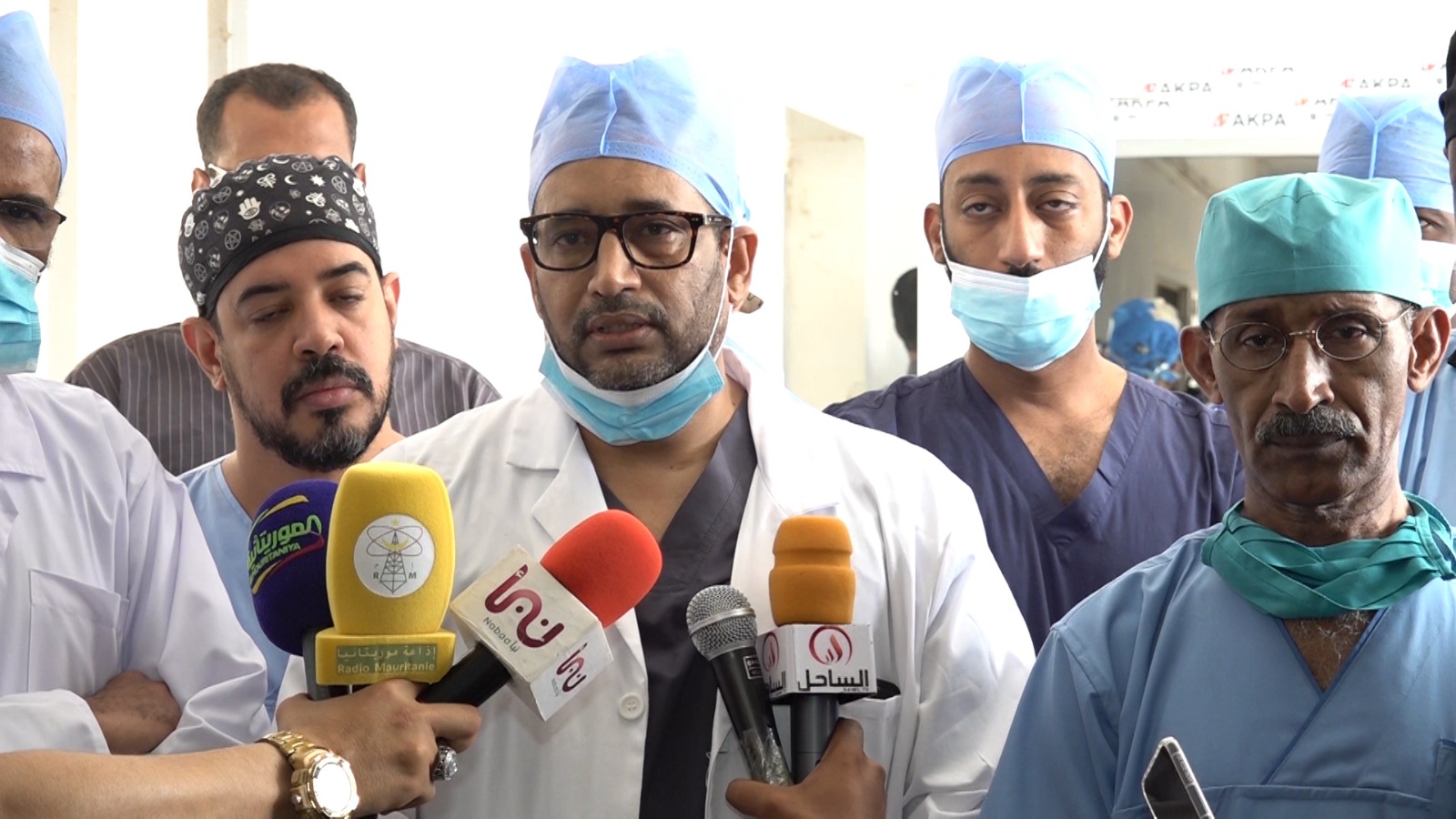 Une mission médicale marocaine entame des opérations chirurgicales au Centre Hospitalier National