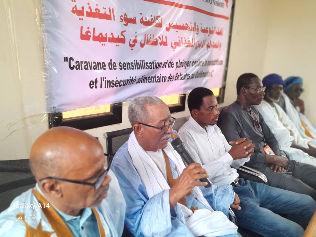 L’AMPDH lance la caravane de sensibilisation et de plaidoyer contre la malnutrition et l’insécurité alimentaire des enfants au Guidimaka