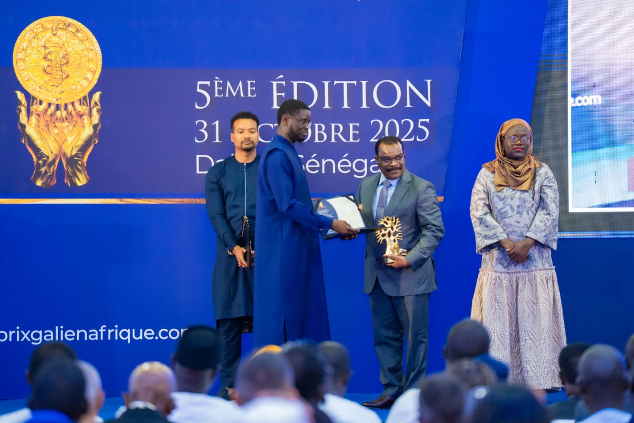 Le président Diomaye supervise la cérémonie remise du Prix Galien Africa