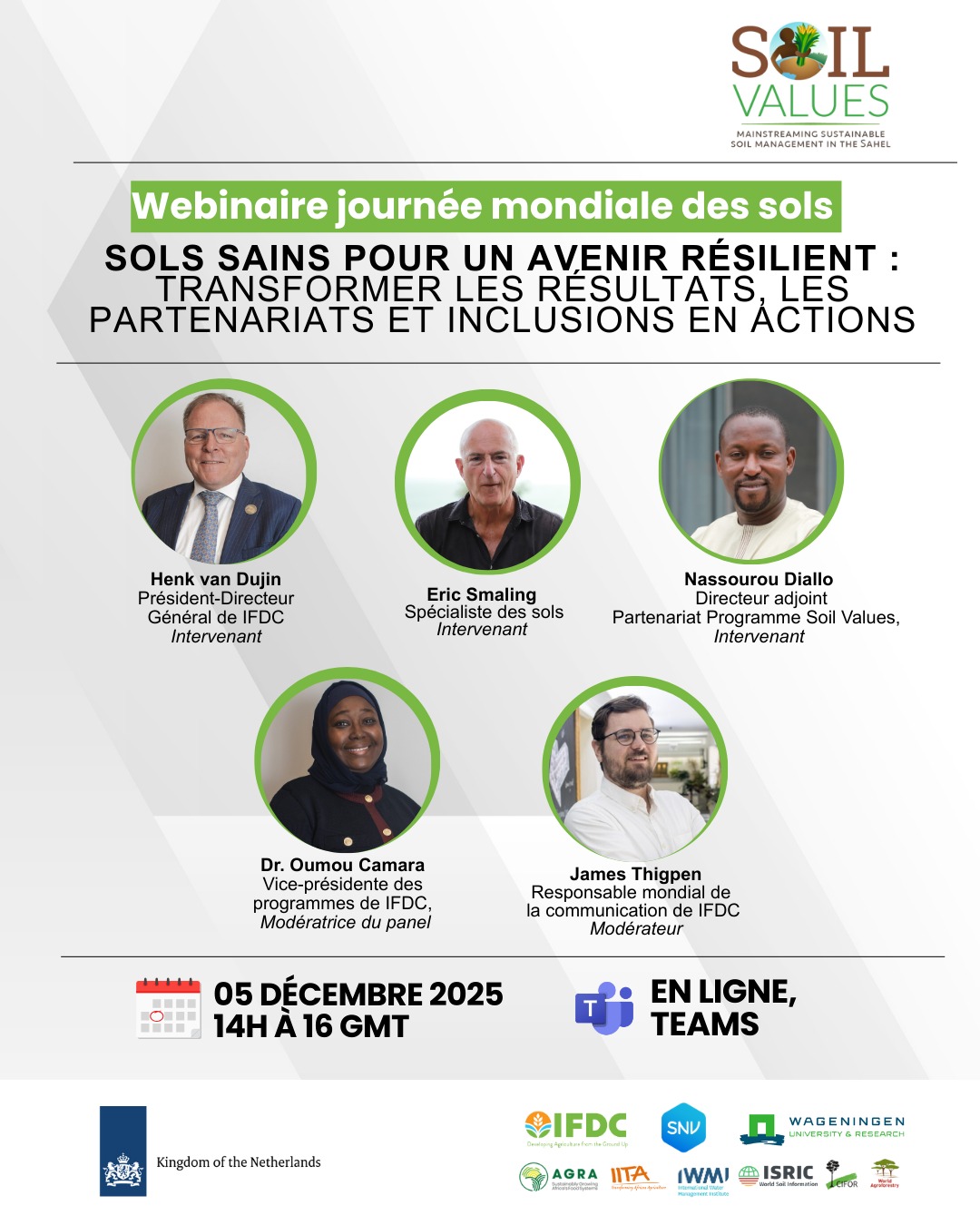 Journée Mondiale des Sols : L’IFDC vole au secours des paysans du Sahel