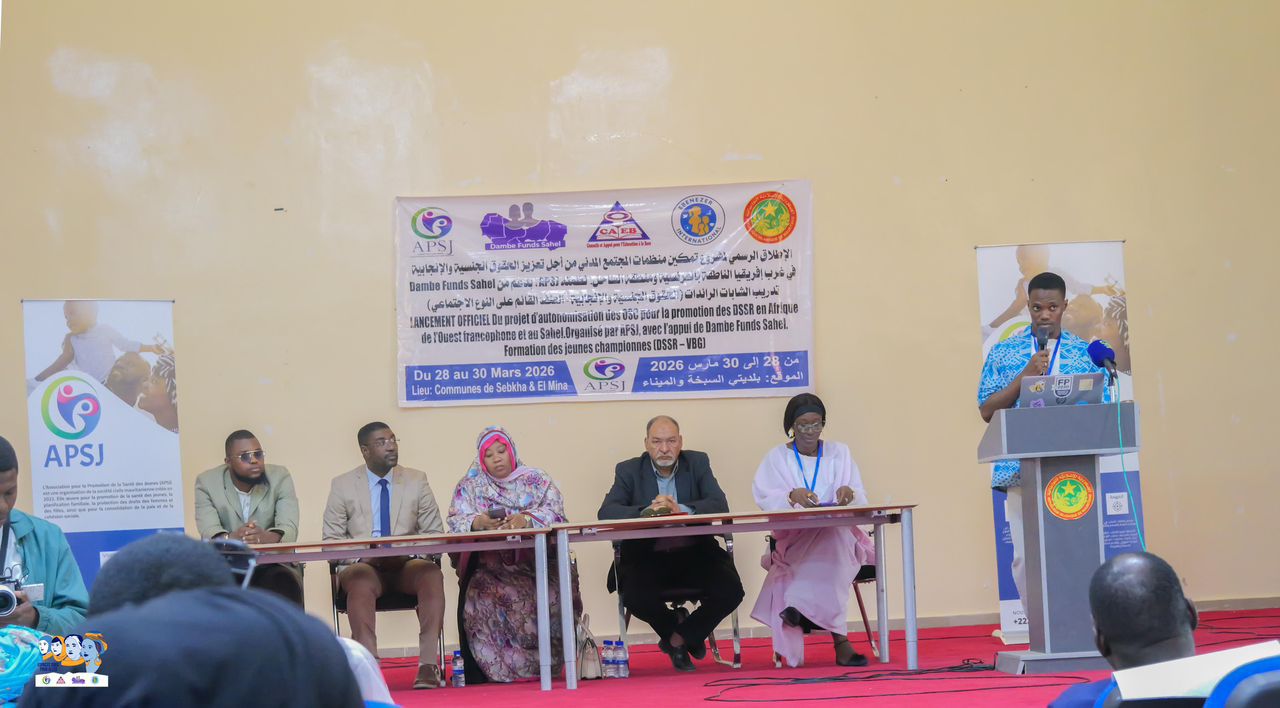 Mauritanie : lancement du projet « Espaces sûrs pour elles », un levier pour l’autonomisation des jeunes filles
