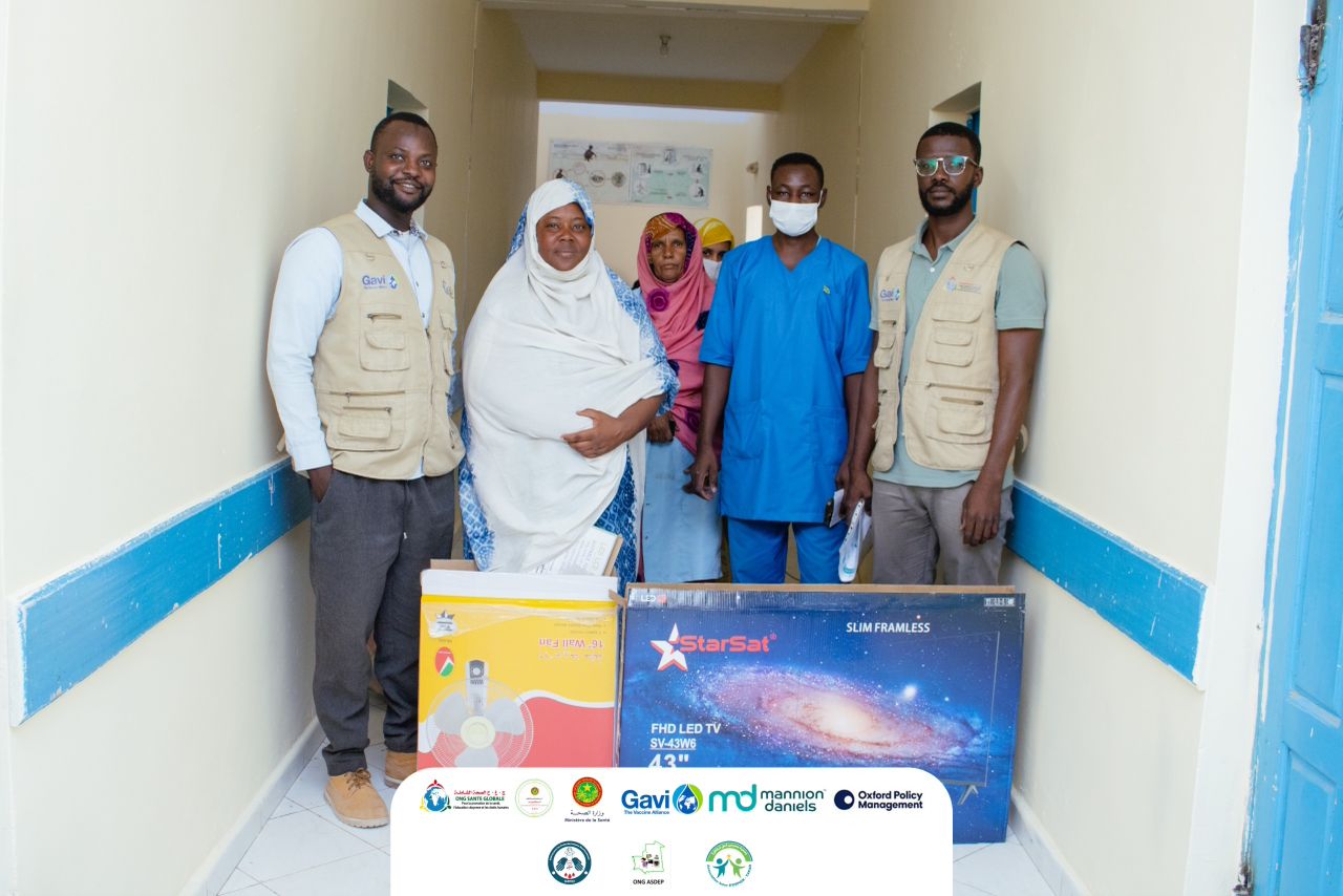 Nouakchott : Vacciprotect améliore l’accueil dans les centres de santé