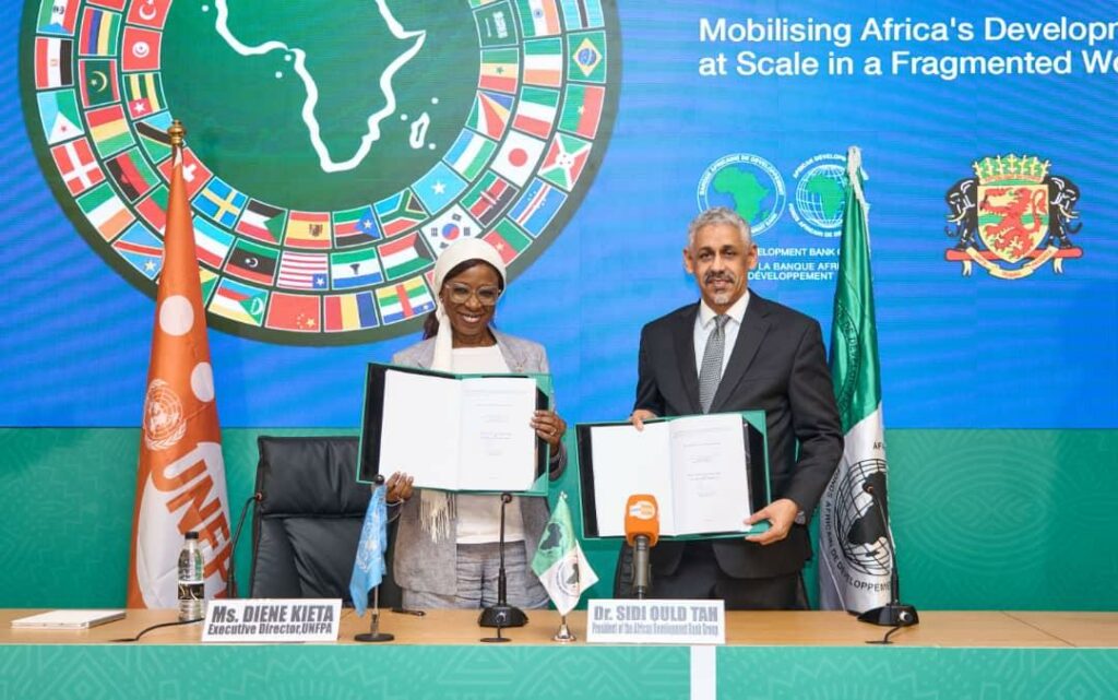 L’UNFPA annonce un partenariat stratégique avec la Banque Africaine de Développement pour transformer la santé maternelle et tirer parti du dividende démographique de l’Afrique